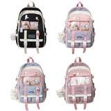 Summer Womens Backpack Nylon Large-capacity Lightweight Travel Backpacks