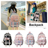 Summer Womens Backpack Nylon Large-capacity Lightweight Travel Backpacks