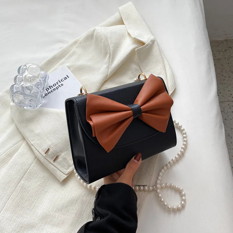 Summer Female Bag Bowknot Tote Bags for Women B478