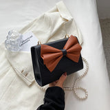 Summer Female Bag Bowknot Tote Bags for Women B478