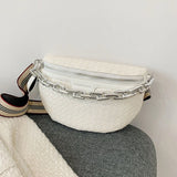 Summer Female Belt Bag Fanny pack Leather Waist Bags Women Shoulder Crossbody