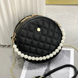 Summer Small Bag Female Net Red Diamond Chain Messenger Bag
