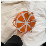 Summer Fruit Lemon Purses and Handbag for Women Girls