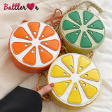 Summer Fruit Lemon Purses and Handbag for Women Girls