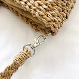 Women's Straw Beach Bag Handbags Totes Shoulder Bag Two Sizes