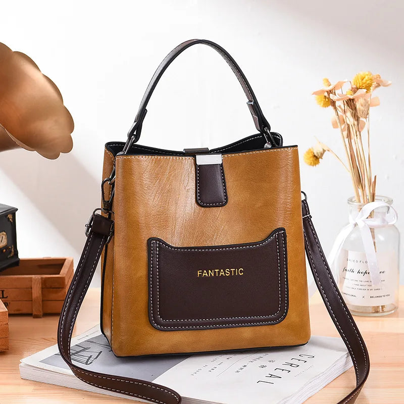 Summer Bucket Bag Female 2022 Ins Messenger Shoulder