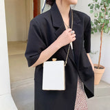 Summer Ice Cream Acrylic Box Shoulder Chain Bag