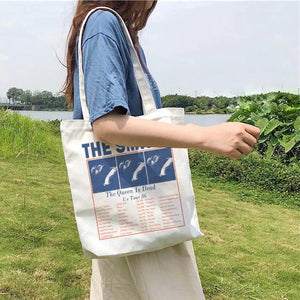 Summer Cartoon Shoulder Bag Female College Canvas Bags