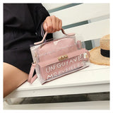 Summer Ladies' Small Transparent Handbag Shoulder Bag
