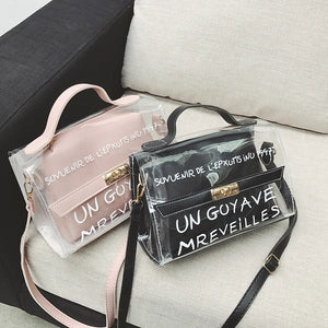 Summer Ladies' Small Transparent Handbag Shoulder Bag