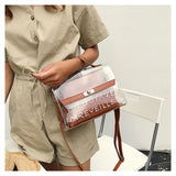 Summer Ladies' Small Transparent Handbag Shoulder Bag