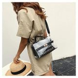Summer Ladies' Small Transparent Handbag Shoulder Bag