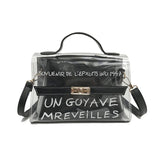 Summer Ladies' Small Transparent Handbag Shoulder Bag