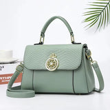 Summer Ladies Solid Leather Handbags High End Multifunctional One Shoulder Messe