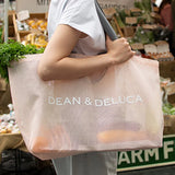 Summer Large Capacity Beach Totes Women Solid Mesh Bag Durable Holiday Beach Bag