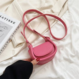 Mini Lady Flap Bag Candy Lipstick Box PU Leather Shoulder Crossbody Bags