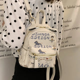 Summer Mini PU Leather Backpack for Women