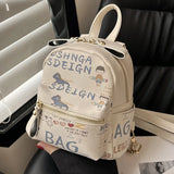 Summer Mini PU Leather Backpack for Women