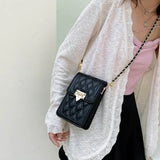 Summer Mobile Phone Bag PU Women's Messenger Bag