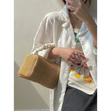 Summer Beach Handbag Crossbody Messenger Ladies Woven Bag Purse Tote