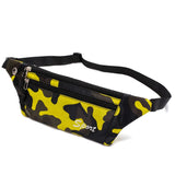 Dark Grain Bum Bag Canvas Unisex Fanny Pack Waist Hip Belt Bag