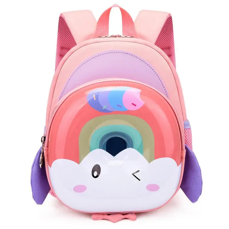 Summer Kids Backpack Cartoon Shape Waterproof Bookbag
