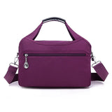 Summer Casual Single Shoulder Bag Large Capacity Canvas Lady's Bag