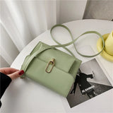 Summer Diagonal Women's Handbag Shoulder Bag Lock Small Square Crossbody Bag
