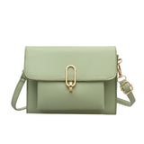 Summer Diagonal Women's Handbag Shoulder Bag Lock Small Square Crossbody Bag