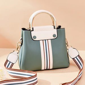 Summer Handbag Women Shoulder Messenger Bucket Bag