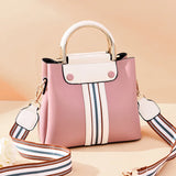 Summer Handbag Women Shoulder Messenger Bucket Bag
