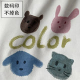 Summer Canvas Bag Lightweight Girl Shoulder Bag School Style