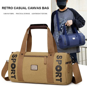 Men's Large Capacity Sports Crossbody Bag for Travel