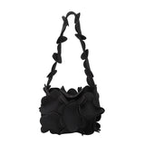 Summer Petal Bag Flower Handbags For Women Causal Shoulder Purse