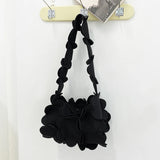 Summer Petal Bag Flower Handbags For Women Causal Shoulder Purse