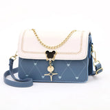 Summer Small Bag Women Contrast Shoulder Bag Net Red Chain Small Square Bag