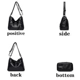 Summer Soft Leather Ladies Bag Hot-Selling Shoulder Bag Stitching Messenger Sac