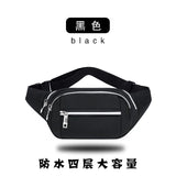 Men Women Oxford Chest Waist Bag Waterproof Running Bag