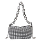Summer Travel Shoulder Handbags Purses with Bling Diamond Small Crossbody