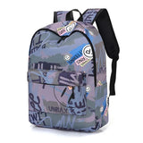 Summer Women Backpack Print Travel Backpacks Large Capacity School Bag Girls