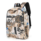 Summer Women Backpack Print Travel Backpacks Large Capacity School Bag Girls