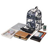 Summer Women Backpack Print Travel Backpacks Large Capacity School Bag Girls