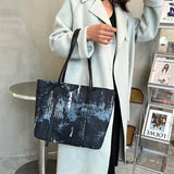 Summer Women Shoulder Bag Print Handbags For Girls Large Capacity