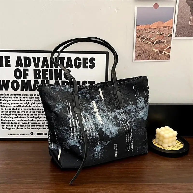 Summer Women Shoulder Bag Print Handbags For Girls Large Capacity