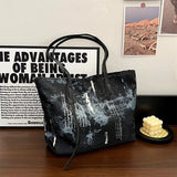 Summer Women Shoulder Bag Print Handbags For Girls Large Capacity
