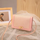 Summer Women's Messenger Bag Mesh Bag One-shoulder Mobile Phone Bag