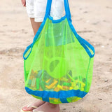 Outdoor Beach Mesh Bag Kids Sand Away Large Protable Toys Storage