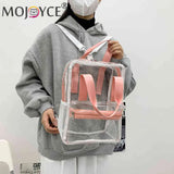 Summer PVC Clear Yoga Gym Bag Transparent Waterproof Outdoor Sports Fitness