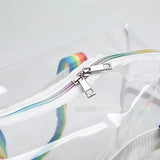 Transparent PVC Yoga Gym Bag Waterproof Outdoor Fitness Handbag