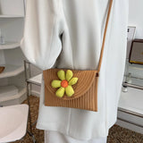 Summer Pleated Handlebags For Women Cloud Bags Leisure Armpit Bag